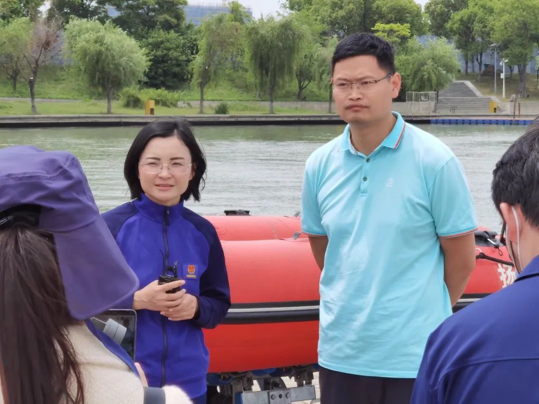 蘇體實業(yè)受邀參加揚州市消防救援支隊夏季水域防護及落水自救和他救線上直播活動