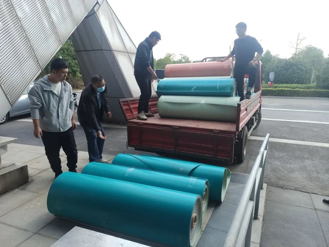 蘇體實(shí)業(yè)淮安項(xiàng)目部全力保障2022-2023中國(guó)女子排球超級(jí)聯(lián)賽第一階段(淮安賽區(qū))比賽成功舉辦