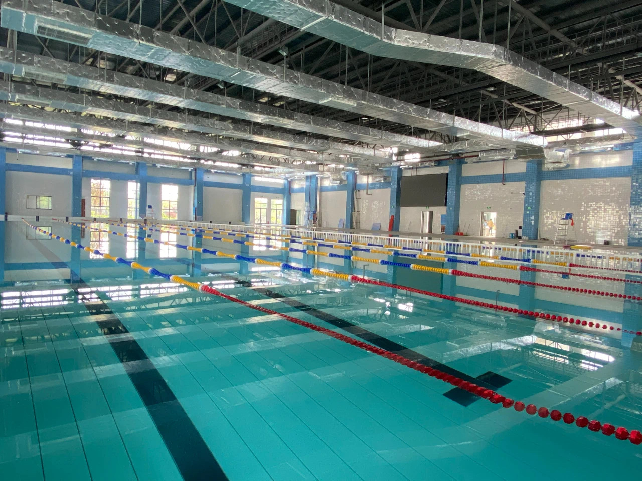 南京郵電大學(xué)通達(dá)學(xué)院游泳館正式對外開放